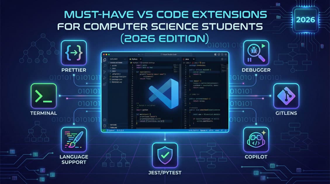 Must-Have VS Code Extensions for Computer Science Students (2026 Edition)