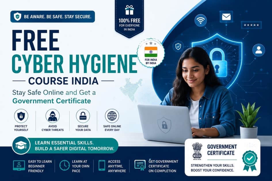 Free Cyber Hygiene Course India: Stay Safe Online and Get a Government Certificate
