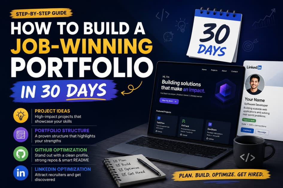 How to Build a Job-Winning Portfolio in 30 Days 