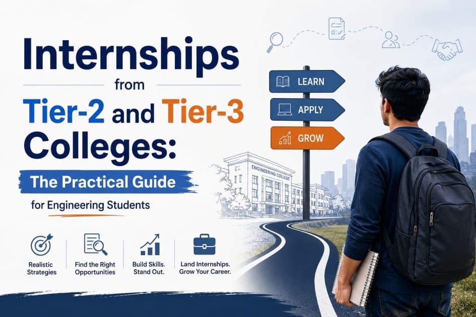 Internships from Tier-2 and Tier-3 Colleges: The Practical Guide for Engineering Students