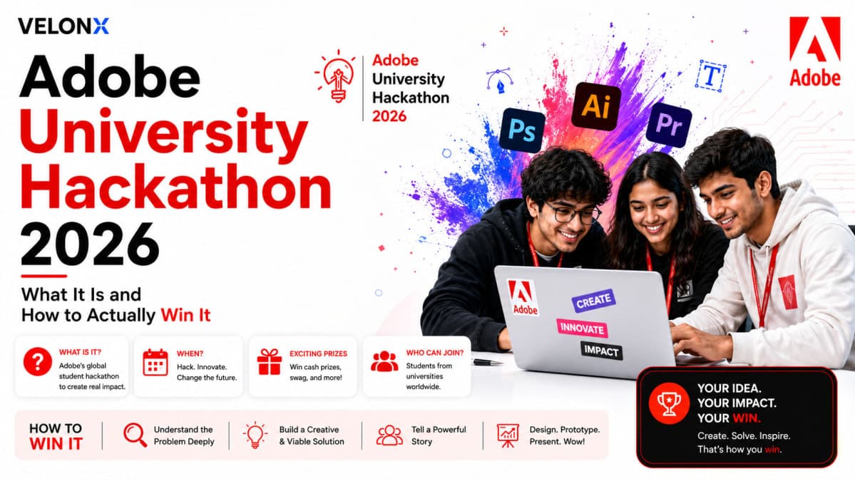 Adobe University Hackathon 2026: What It Is and How to Actually Win It