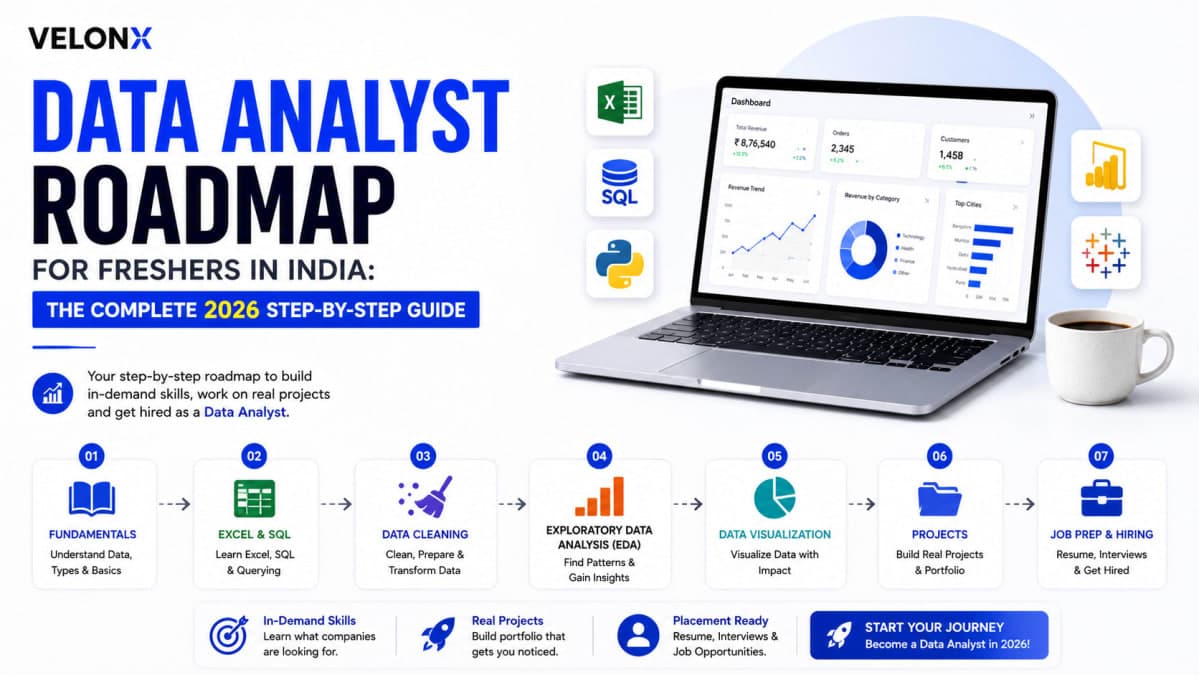 Data Analyst Roadmap for Freshers