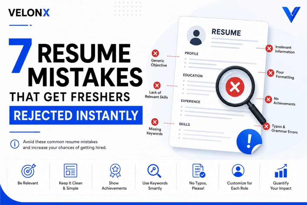 7 Resume Mistakes That Get Freshers Rejected Instantly