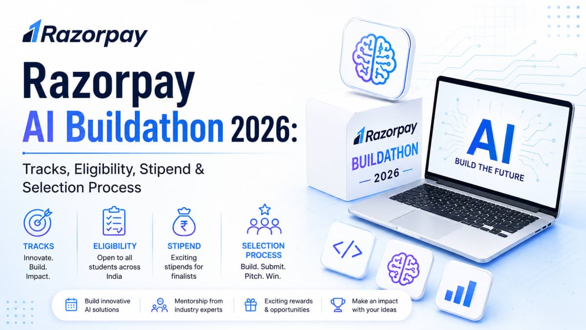Razorpay AI Buildathon 2026: Tracks, Eligibility, Stipend & Selection Process